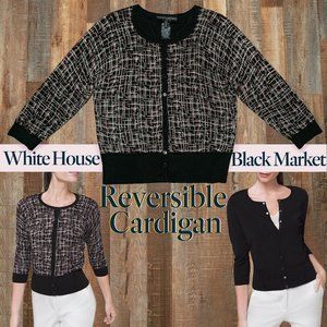 WHBM Reversible Cardigan
